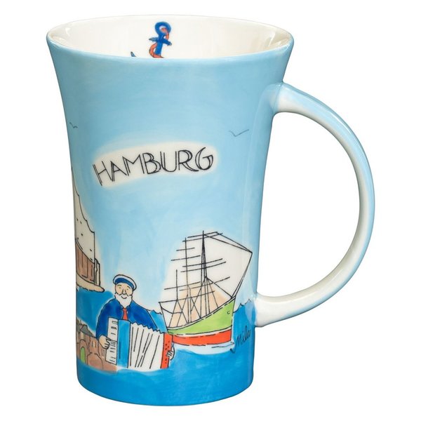 MILA Coffee Pot HAMBURG Elbphilharmonie großer Becher